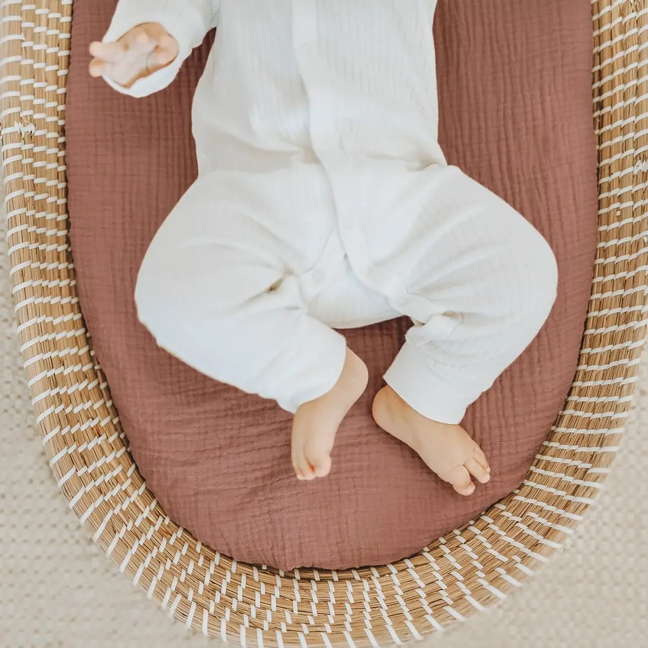 Baby Fitted Bassinet Sheet