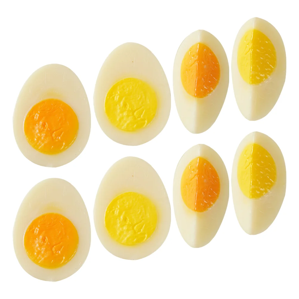

8 шт., искусственные яйца для приготовления еды на завтрак