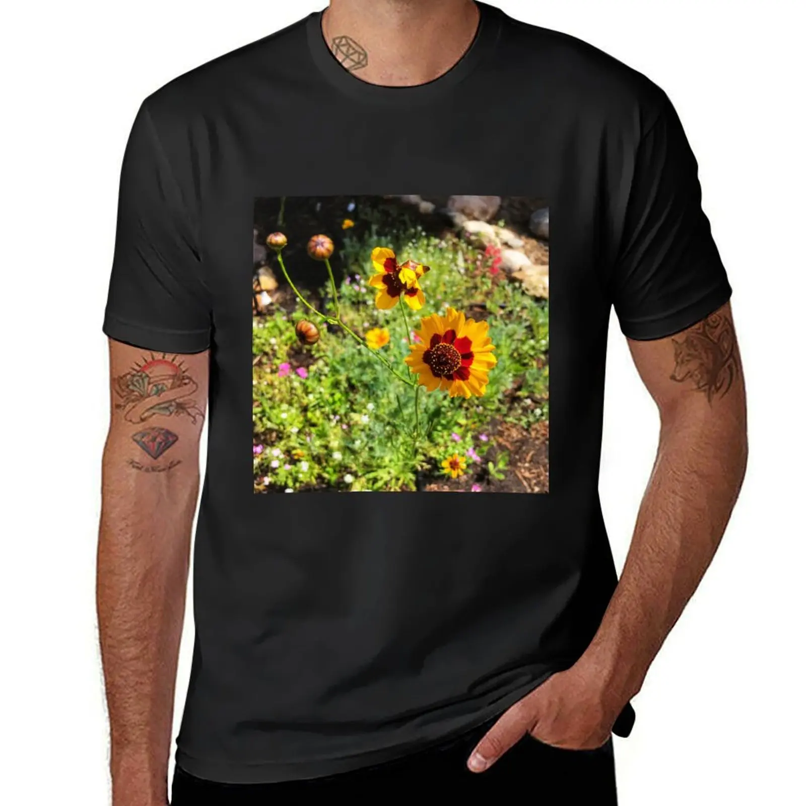 

Wildflowers T-Shirt cute tops graphics men workout shirt
