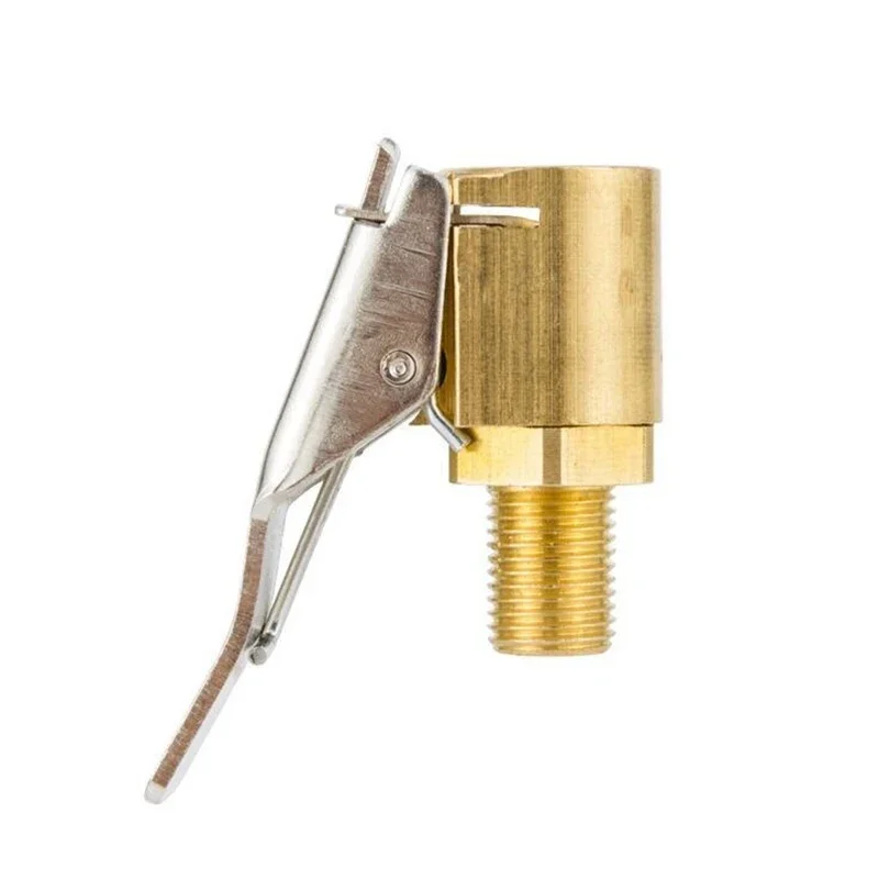 1PC Hot Car Auto Brass 8mm Connector Adapter Car Accessories Tyre Wheel Tire Air Chuck Inflator Pump Valve Clip Clamp air pump,air compressor parts