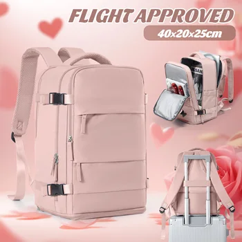 Zaino da viaggio Cabina Aereo 40x20x25 Ryanair Zaino da viaggio Valigia Bagaglio a mano Zaino Abbigliamento da donna da uomo Zaino 1