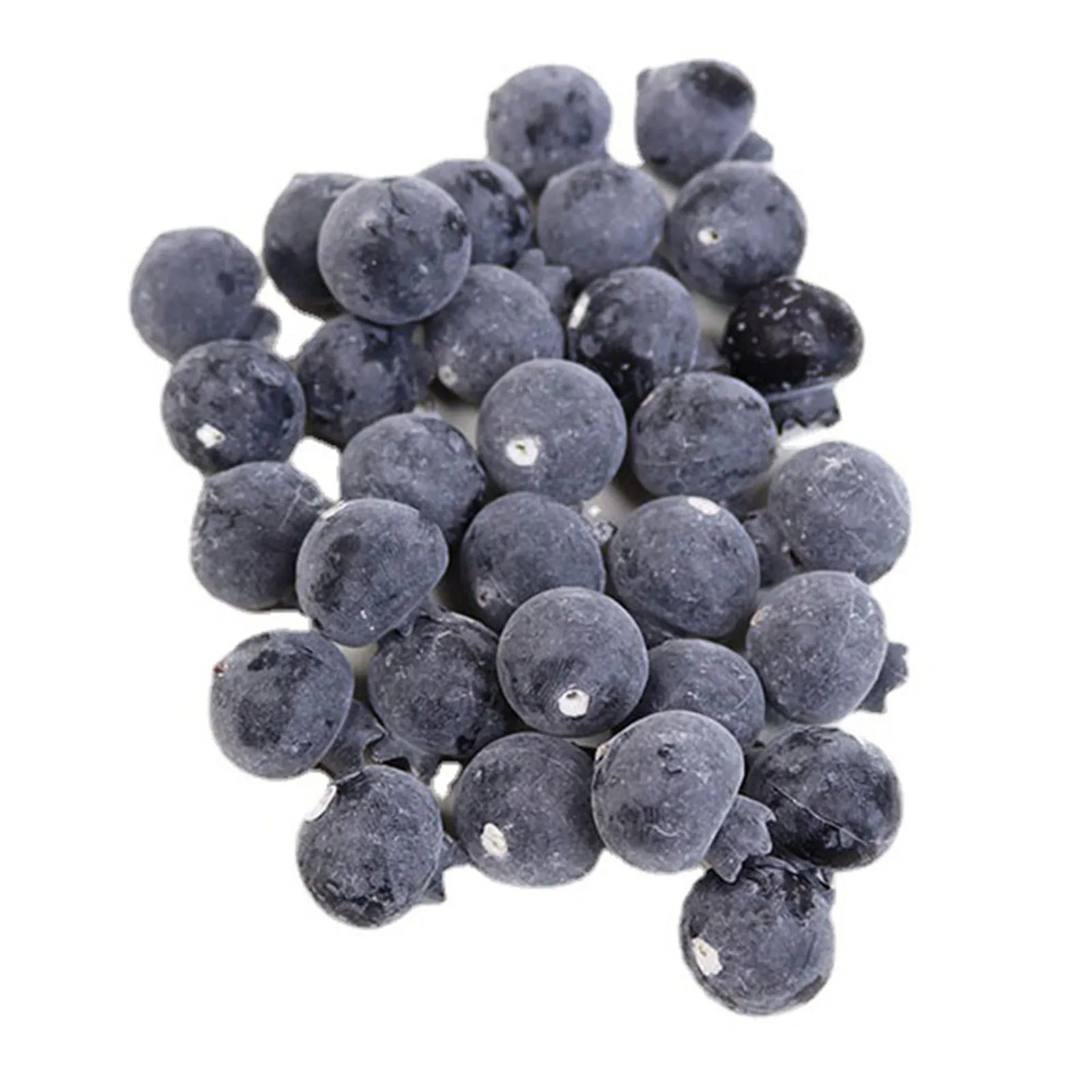 20PCS Artificial Fruits and Vegetables Plastic Blueberry Photo Props Home Decor