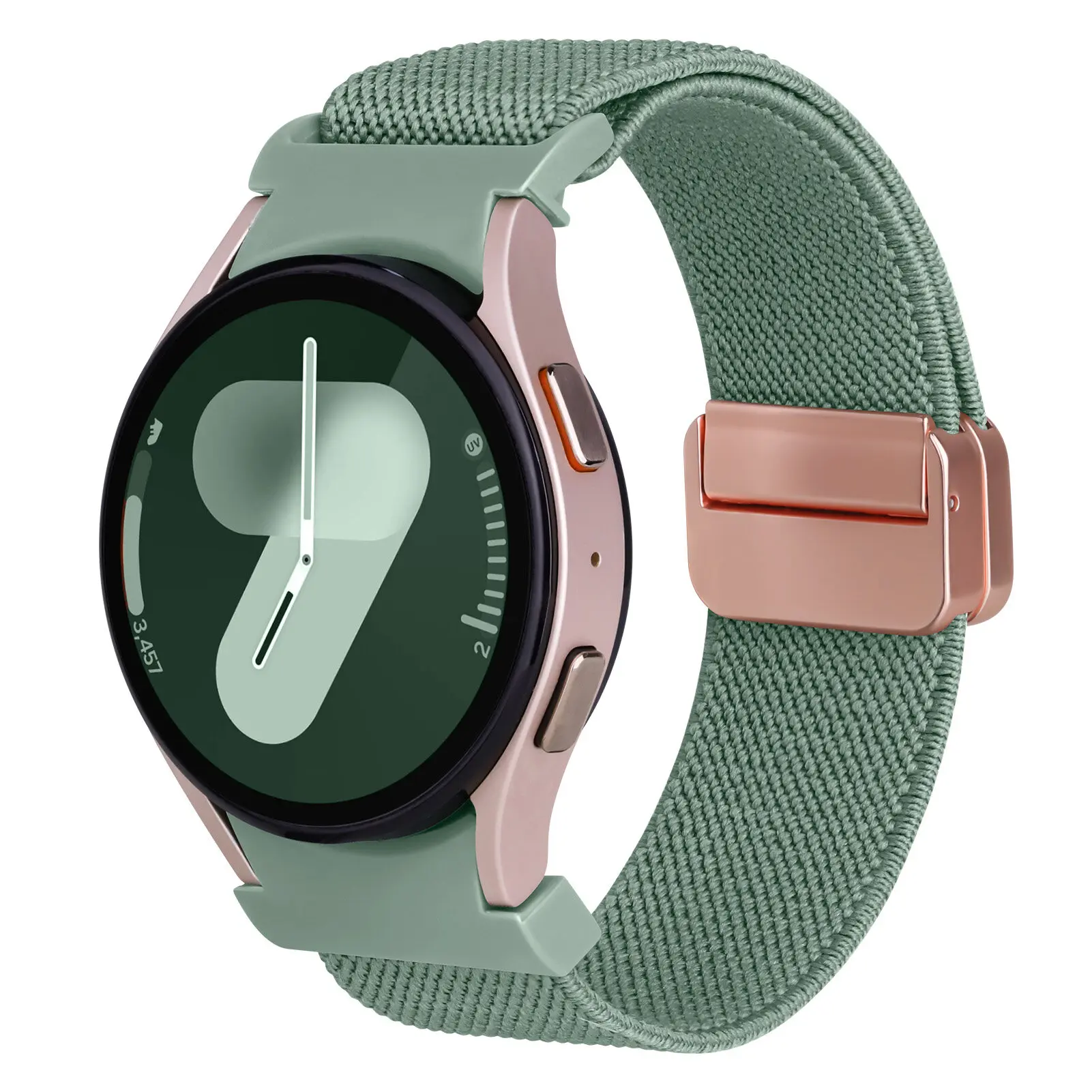 Magnetic Nylon Loop Band - No Gaps Bracelet, 20mm Straps