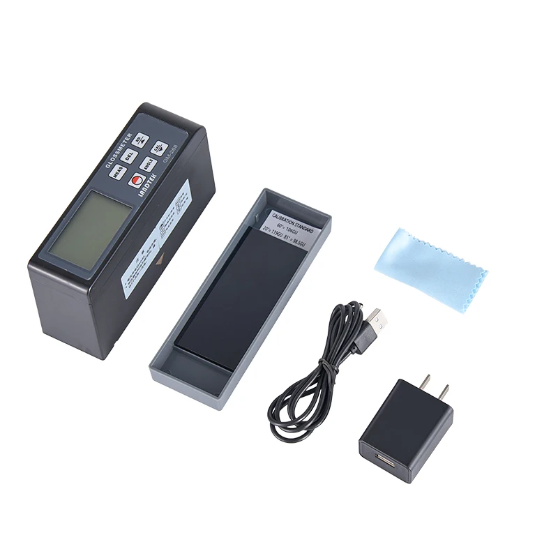 Gloss Meter 20&deg;/60&deg;/85&deg; Digital Gloss Meter GM-268 0.1GU~200GU Ink Paint Coating Stone Tile Plastic Metal Surface gloss meter