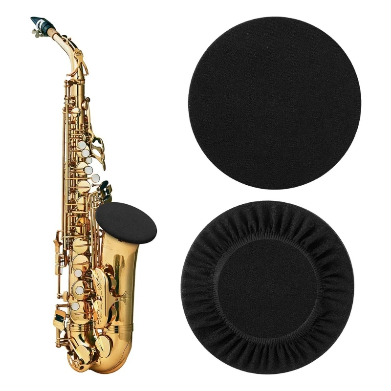 

2024 New Reusable Music Instrument Bells Cover, Saxophone Bells Cover Cornet Bells Cover Instruments Protective Dust-Proof Cover