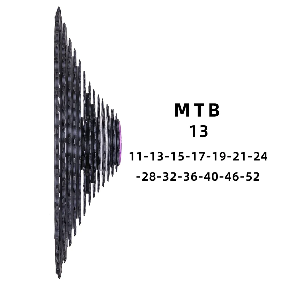 BICYCLE13個 ZTTO Ultralight MTB Bicycle 13 Speed SLR2 Cassette 13S 11-52T Wide