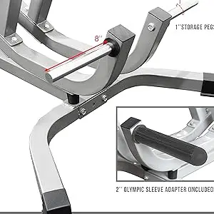 plate storage pegs and floor protection