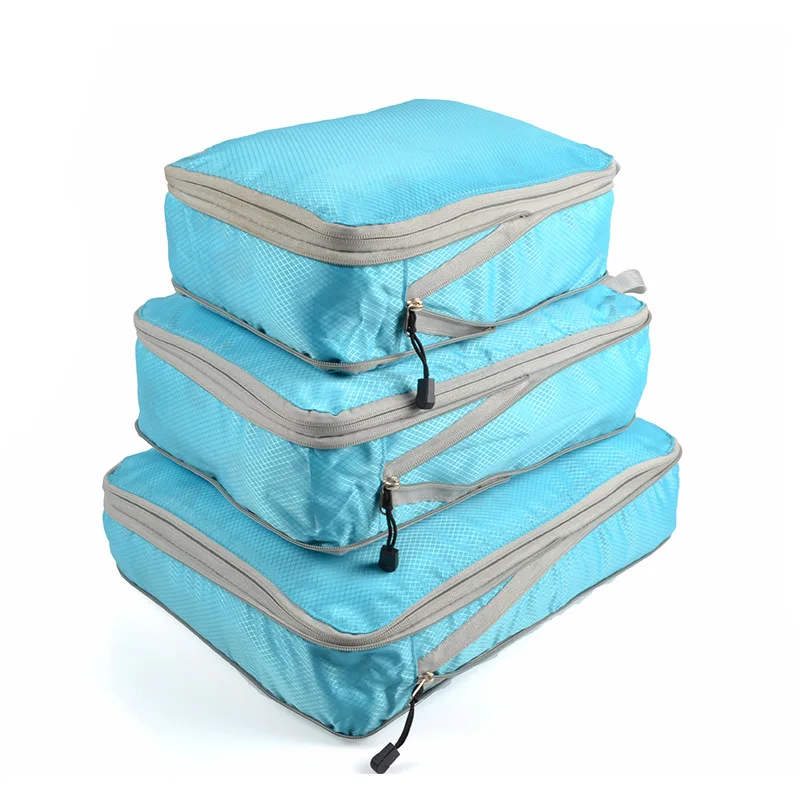 Organizer per bagagli da viaggio borsa da viaggio portatile borsa da  viaggio a 3 ripiani valigia cubo da imballaggio pieghevole borsa da  appendere per armadio spazio - AliExpress