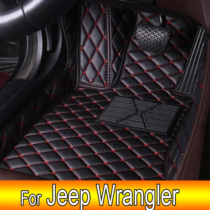 

Автомобильные коврики для Jeep Wrangler, четыре двери, 2018, 2019, 2020, 2021, 2022