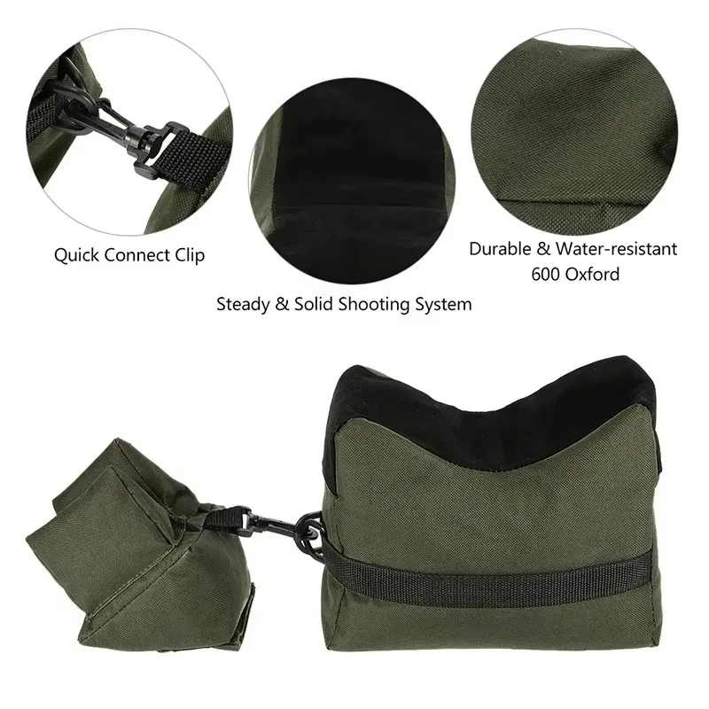 Front And Rear Bags Sandbags (Without Sand) Outdoor Camping Storage Bag Portable Item Storage And Storage Sandbags 3