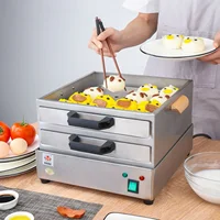 304 Stainless Steel Drawer - type Sausage Powder Stove for Small - scale Home Breakfast - Perfect for Guangdong style Breakfast 2