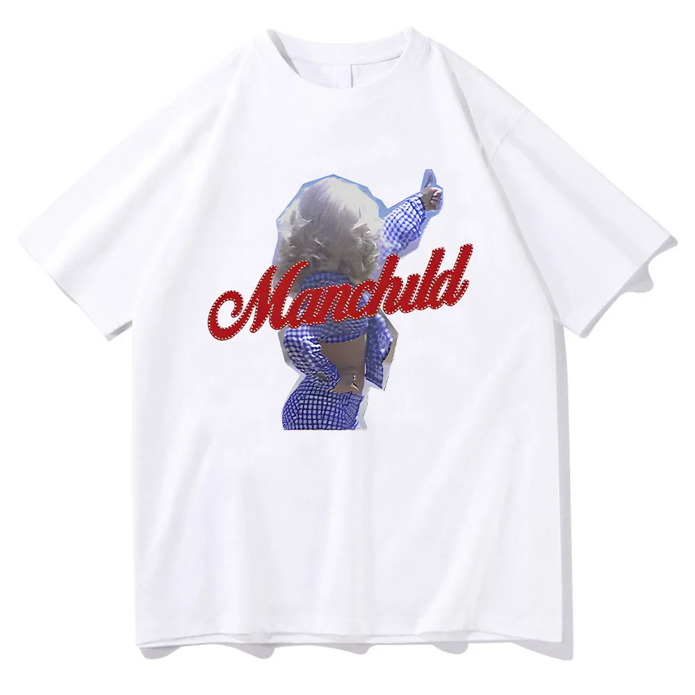 Sabrina Carpenter Manchild T -shirt Women Aesthetic Streetwear