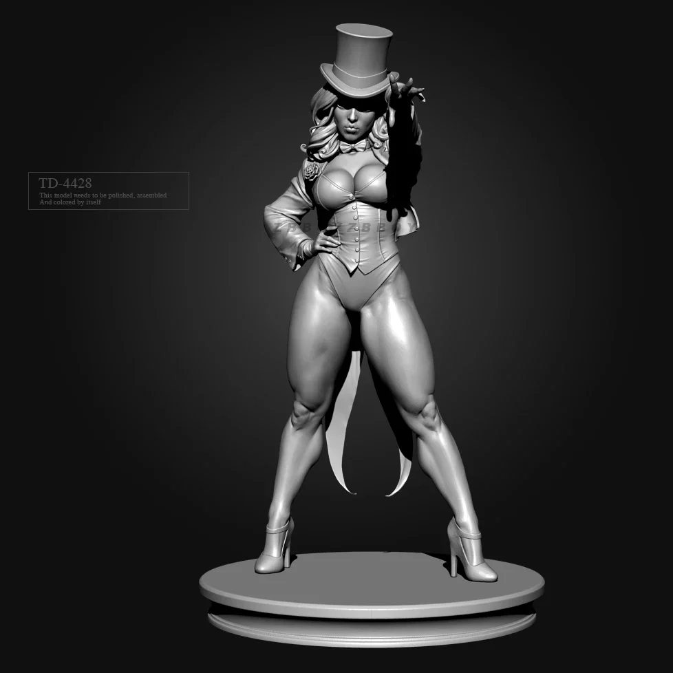 

50 мм, 75 мм, наборы моделей из смолы, красота, красота, бесцветные и самособранные (3D печать) Искусственная кожа/3D