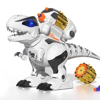 Remote Control Dinosaur Toys For Kids, 2.4GHz Robot Walking Dinosaur Toys,  Transmit Soft Bullet Children's Dinosaur  Model Toy 2