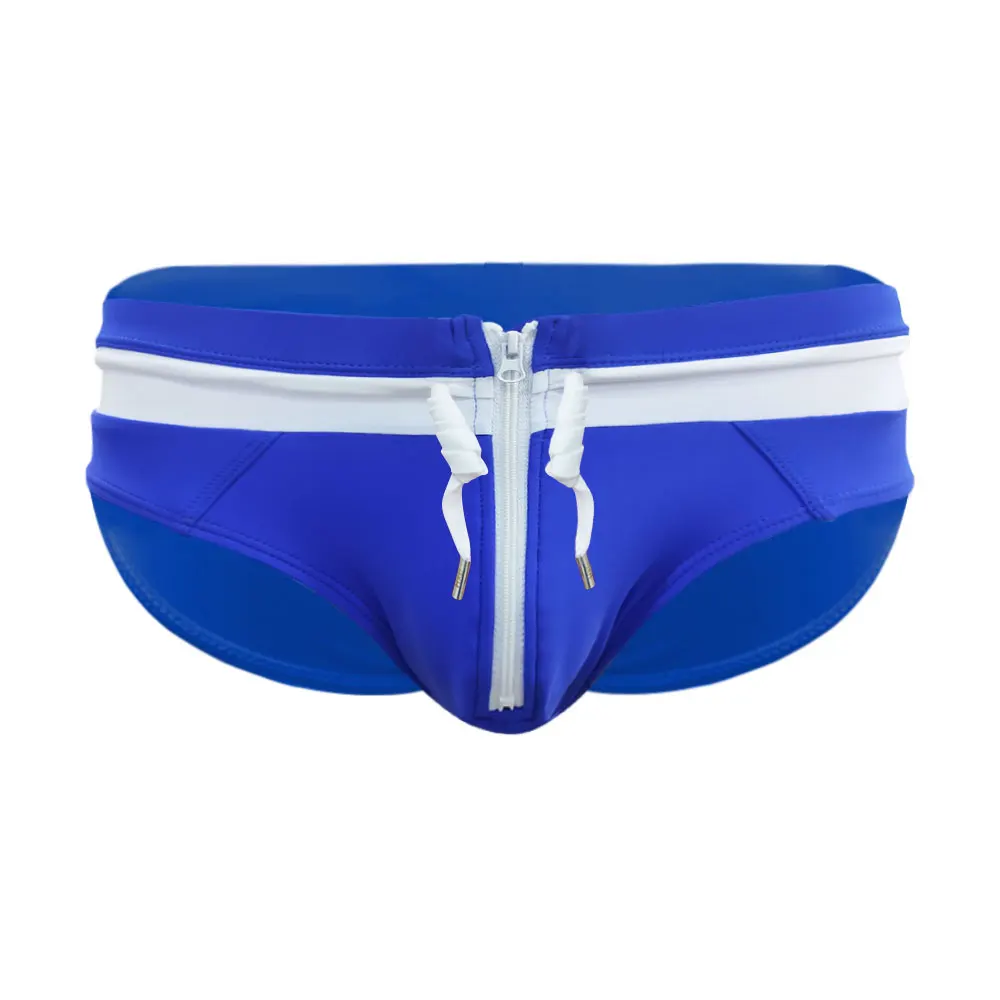 Var atvērt priekšējo rāvējslēdzēju vīriešu geju peldbikses pludmales bikses sērfošanas peldkostīms seksīgs peldkostīms mini bikini peldēšanai_voghion.com
