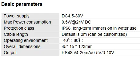 RS485 Modbus Soil Sensor 7 in 1 Measure Soil Moisture Temperature Humidity EC PH NPK image 6