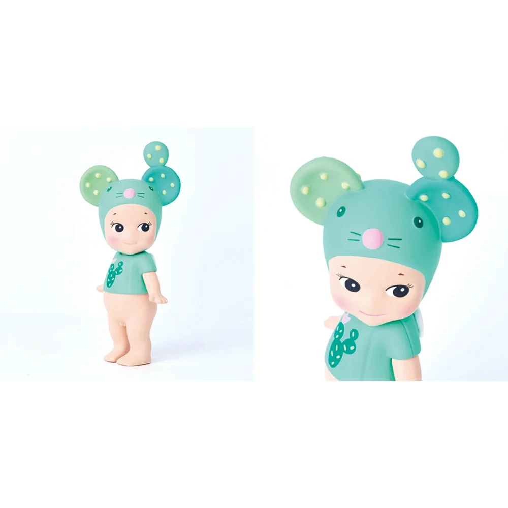Sonny Angel Cactus Series Blind Box toy for girl Random box doll Lucky box Rabbit Monkey Mouse Parrot