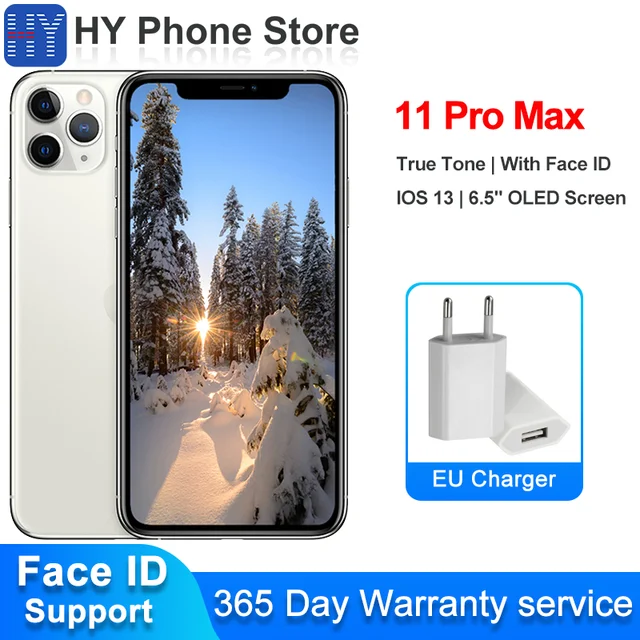 Unlocked iPhone 11 Pro Max: 256GB/64GB