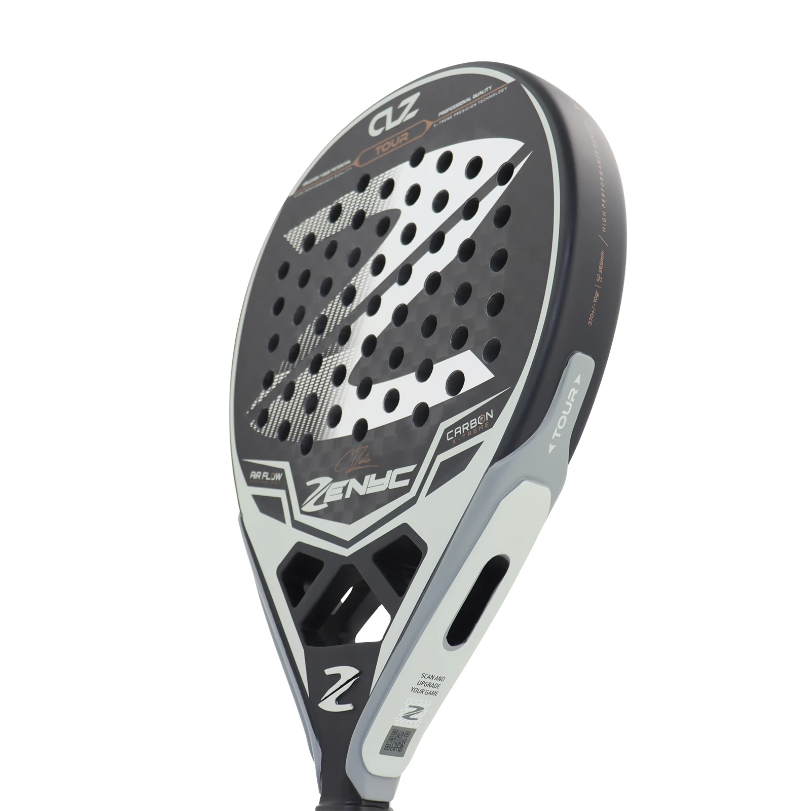 Padel Racket Teardrop-Shaped 12K Carbon Fiber Surface EVA Memory Flex Foam Core Beginner Tennis Racquets Padel