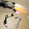 LED USB 5V 3W Led Spot Light Surface Mounted Cabinet Showcase Counter Jewelry Lamp Rotatable Angle Ceiling Mini Spotlight 4