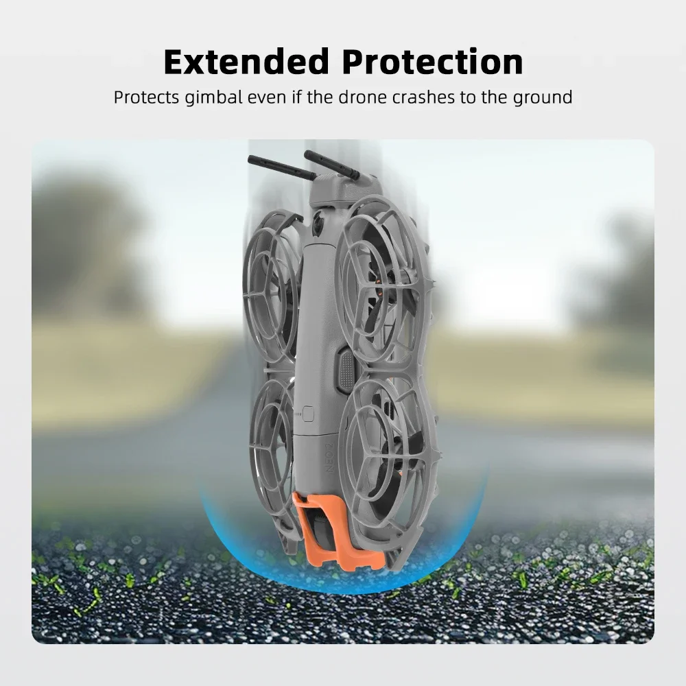 Pare-chocs Protection Drone DJI Neo 2 ABS Orange/Gris