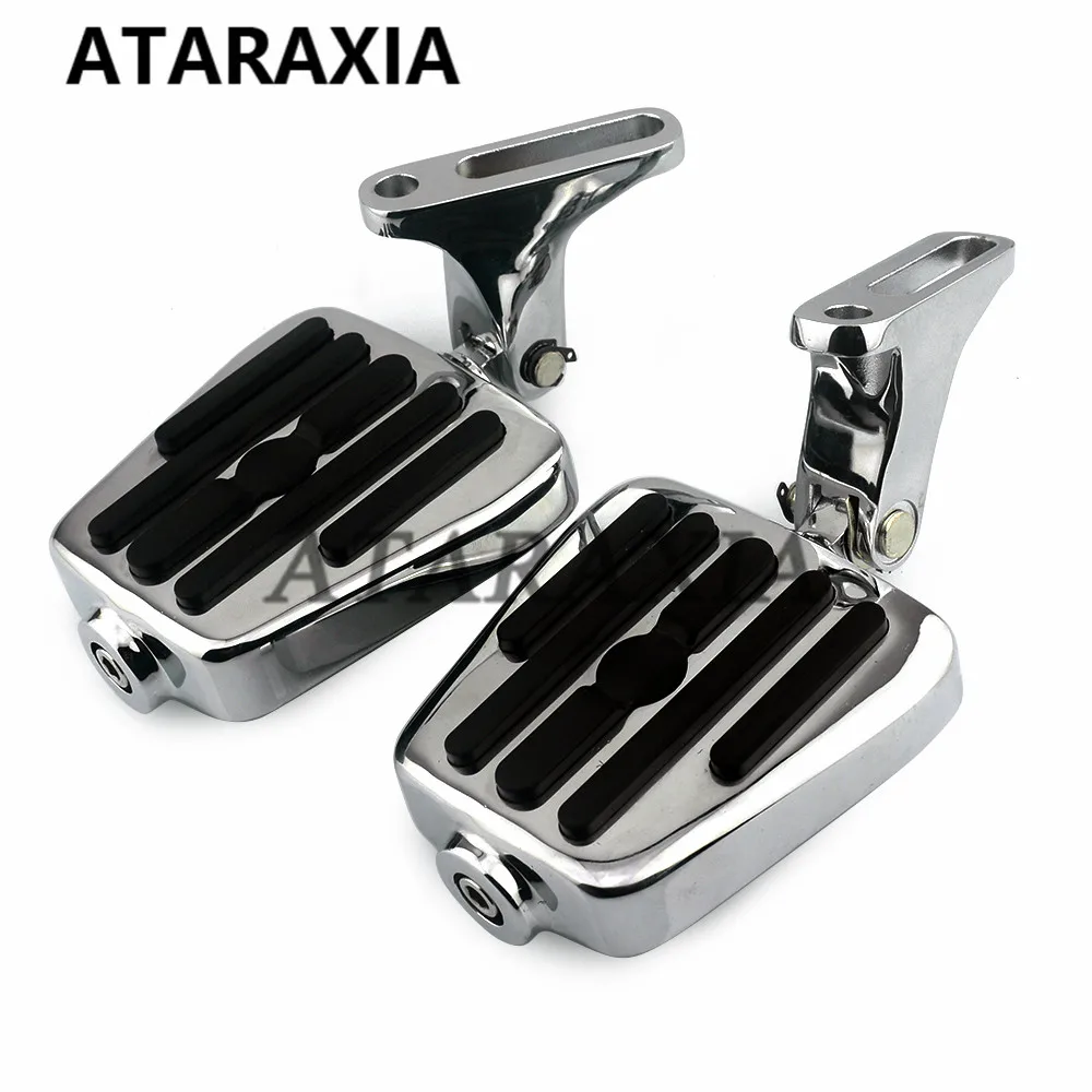 Motorcycle Pegs Pedal Rear Passenger Foot Pegs Footpeg Mount Footrest