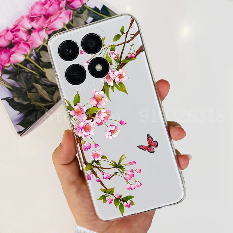 Fashionable Clear Silicone Soft Slim Phone Case - Stylish Back Cover with Bumper Protection
