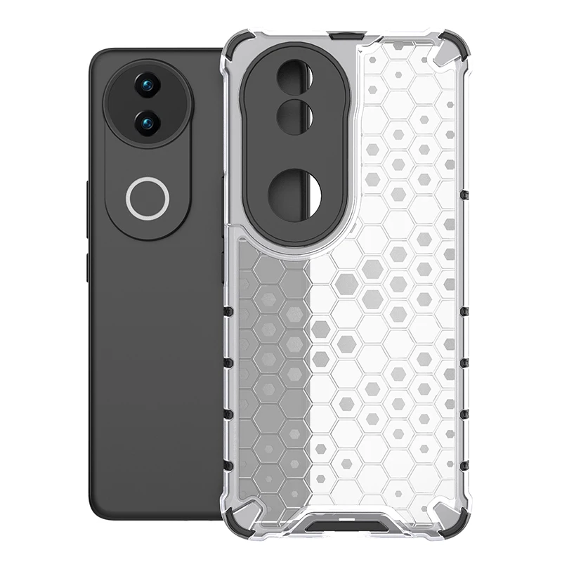 Shockproof Honeycomb Series Hybrid Phone Case - Durable PC+TPU Protection