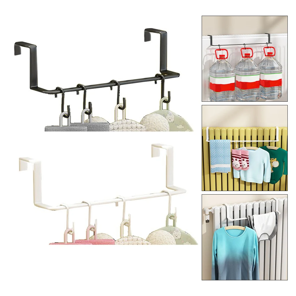 Radiator Towel Rail Heating Towel Rail For Radiator With Hook Hanging Multifunctional Storage Bathroom Accessories