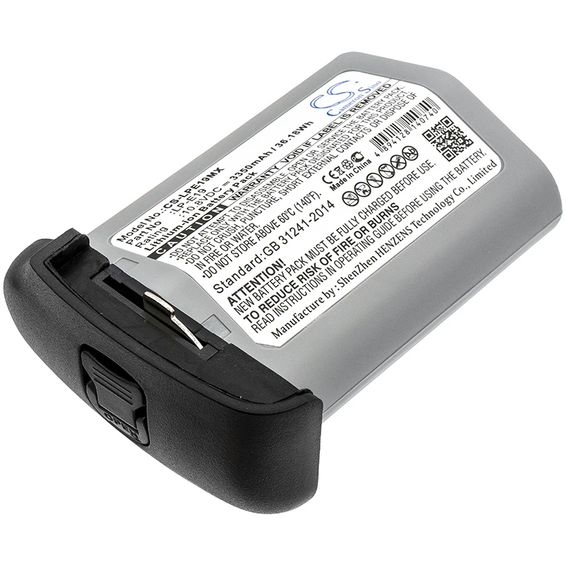 Batteria Della Fotocamera Per Canon Lp-E19 Eos-1D X Mark Ii 1Dx 1D X 1Ds Mark 3 1D Mark 3 1D Mark 4 1D Mark Iv Eos-1D Mark 3