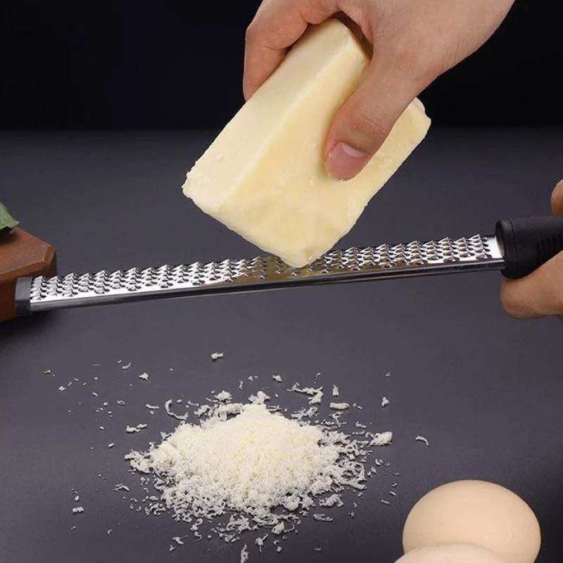 Manual Grater Peeler FAIS DU Stainless Steel Peel Lemon Cheese Vegetable Manual Grater Peeler Sharp Blade Choppable Cheese Kitchen Tools