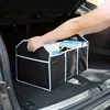 1pcCar back-up storage box car interior accessories folding storage box, car non-woven fabric storage box 1