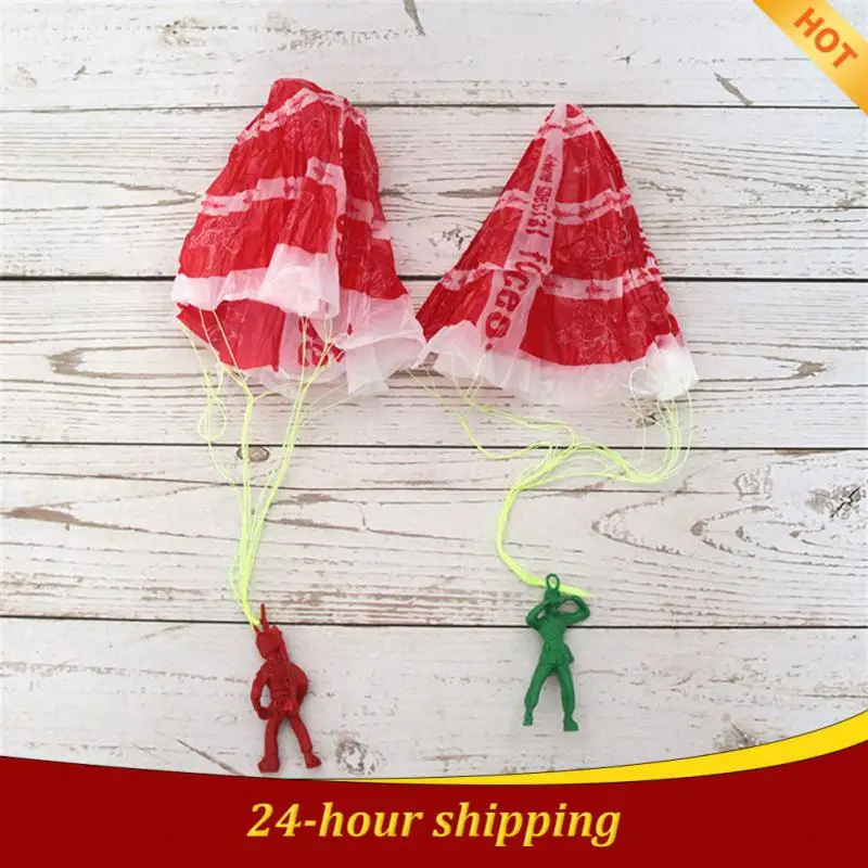 

1~10PCS Children Throwing Parachutes For 7-14 Years Old With Figure Soldier Easy To Play Funny No Tangle Beach Toy Kids Game