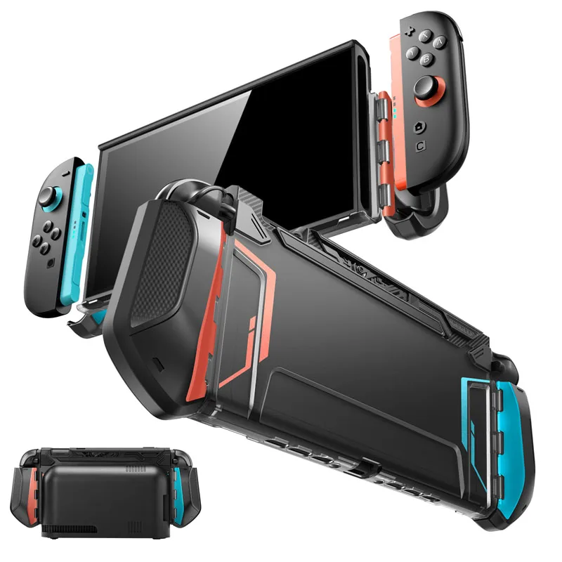 Dockable Case For Nintendo Switch 2 2025 SUPCASE Blade Series, cubierta protectora de agarre de TPU, Compatible Con controlador