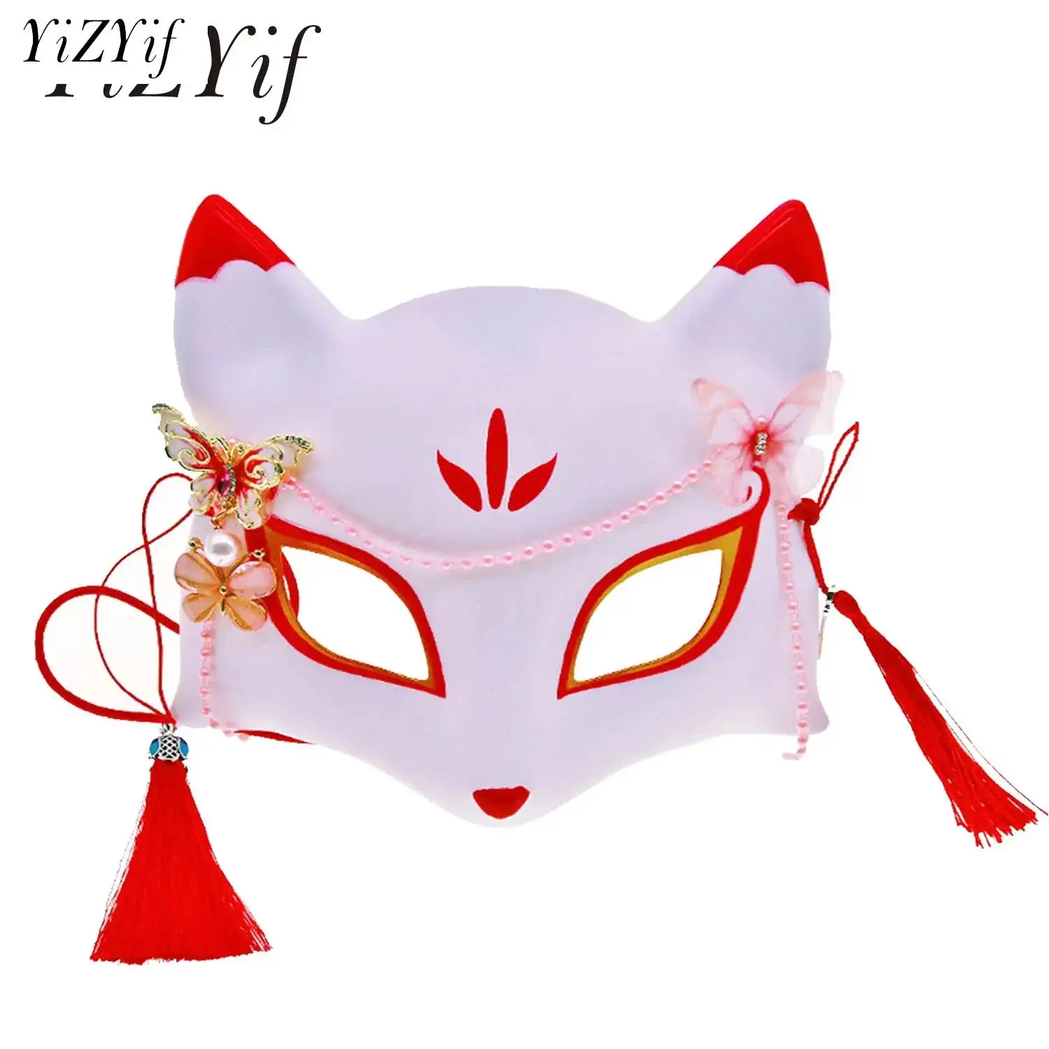 JapaneseFoxMasksKabukiKitsuneMaskAnimeCosplayNatsumeBookof