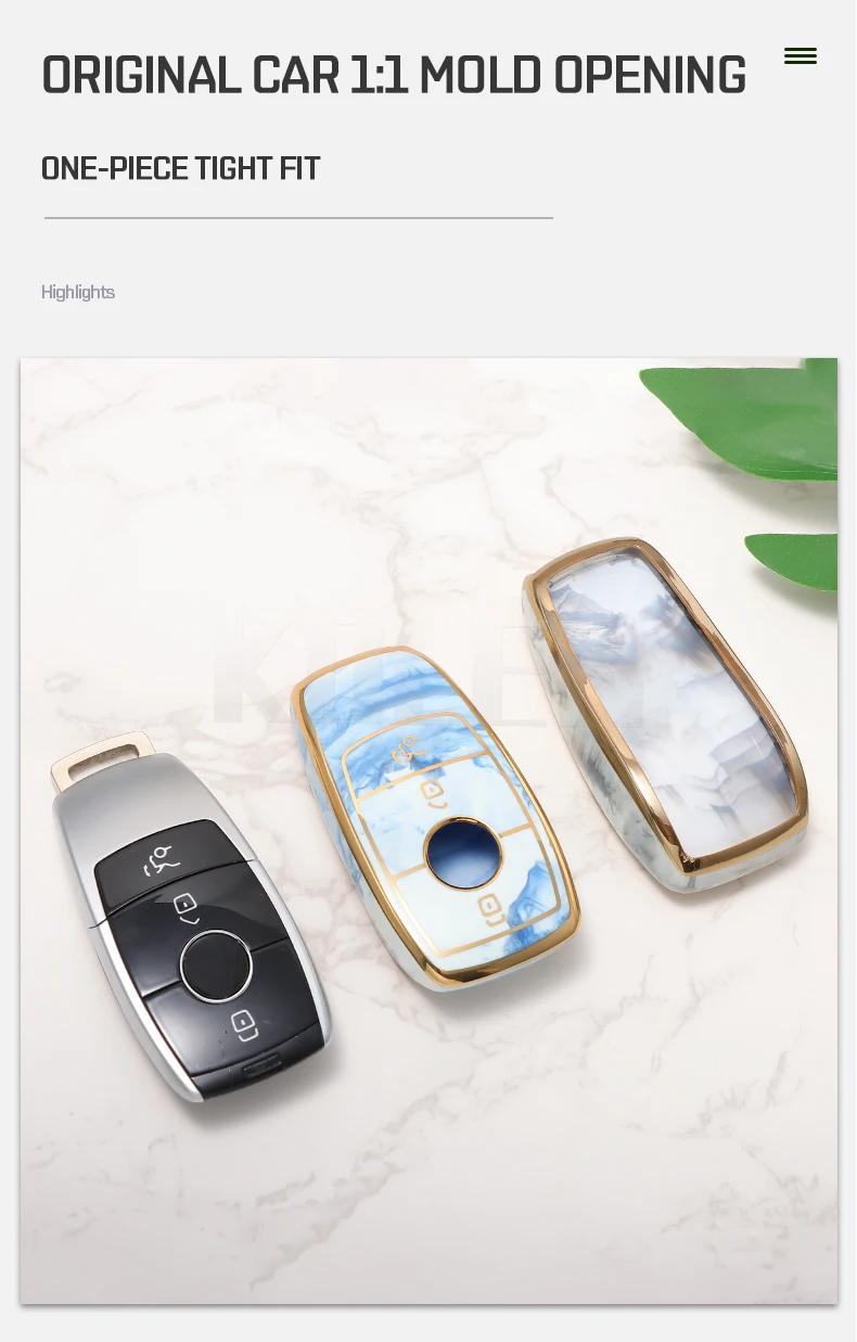 Nuovo TPU Car Remote Key Case Cover Shell per Mercedes Benz W205 W213 W177 X167 A C E S GLS GLE GLC Class AMG Maybach accessori - Sb639afcb1ce4469eb321cadfca28b030e