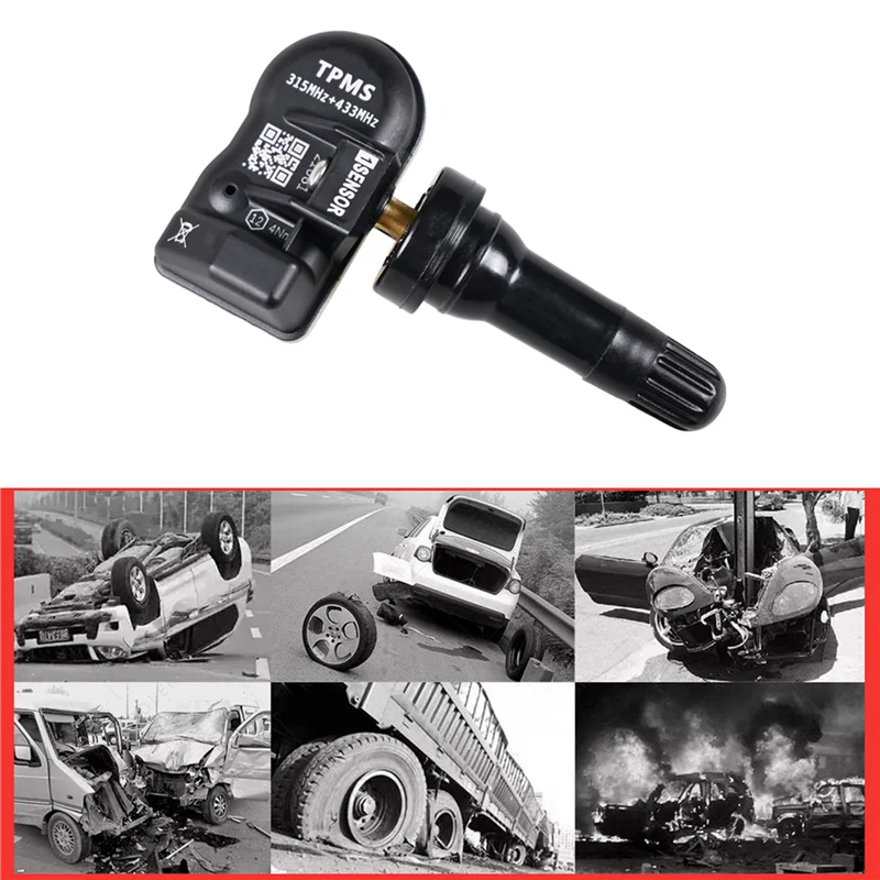 

8Pcs Programmable MX Sensor 315MHZ+433MHz 2 in 1 Tire Pressure Sensor Monitor System Universal Editable TPMS Tool-AUTEL