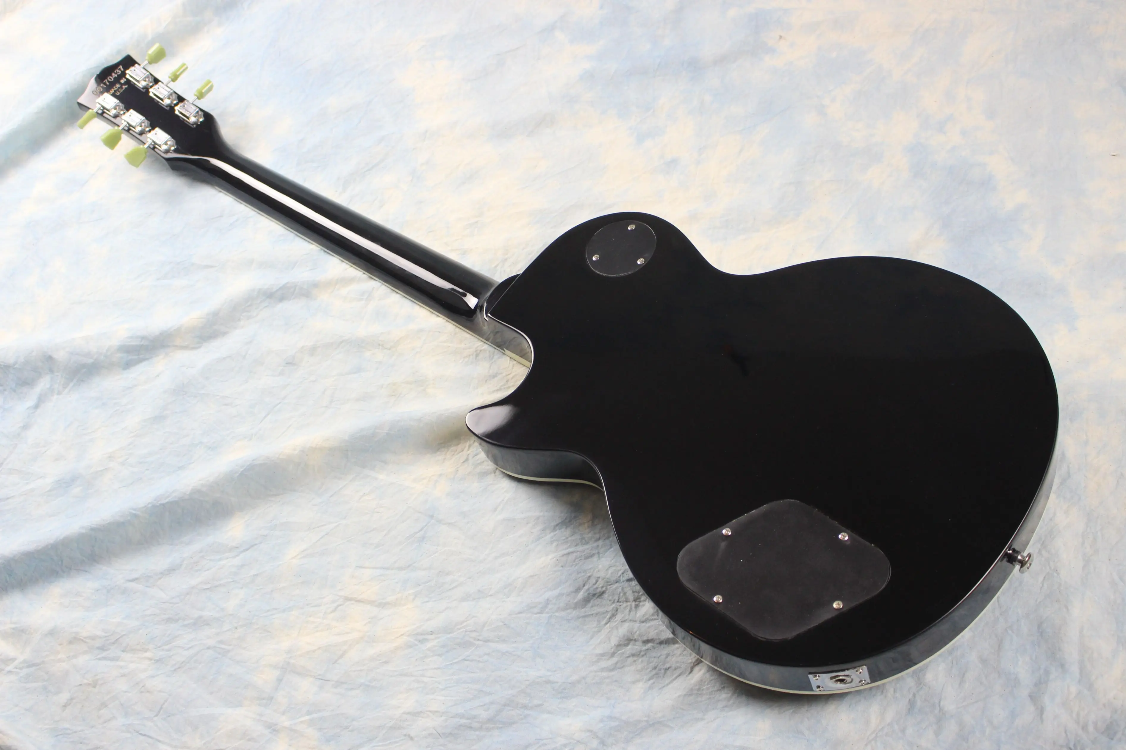 Headless Electric Guitar LP Mahogany Chrome Hardware