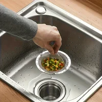 Stainless Steel Sink Strainer with Handle Rustproof Mesh Drain Filter Kitchen Bathroom Prevent Clogging Wash Fruits Vegetables 4