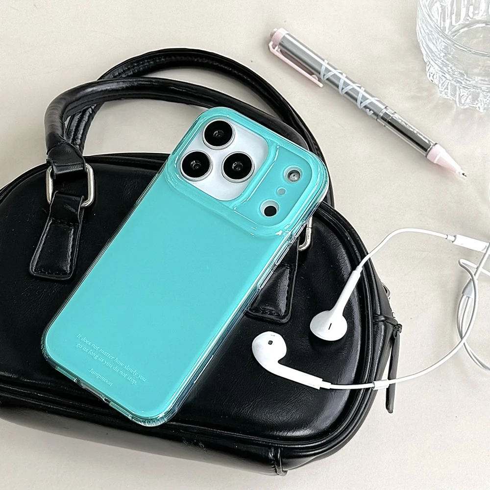Charming Pink Shockproof Phone Case – Soft and Protective Back Cover