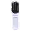 Plastic Folding Comb Portable Makeup Mirror Comb Foldable Massag Girl Bangs Fashionable Convenient  Carry On Bag Comb 4
