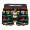 Buddy The Elf Ugly Christmas Sweater Xmas Movie Will Ferrell Man's Boxer Briefs Highly Breathable Underpants Print Shorts Gifts 1