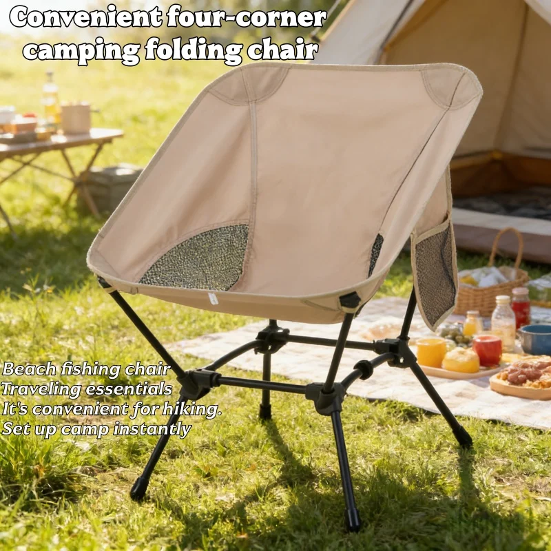 Chaise pliante double usage hauteur réglable - Siège portable léger pêche plage camping randonnée