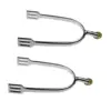 2 Pieces Horse Spurs Riding Horse Boot Decoration Equipment Zinc Alloy 4