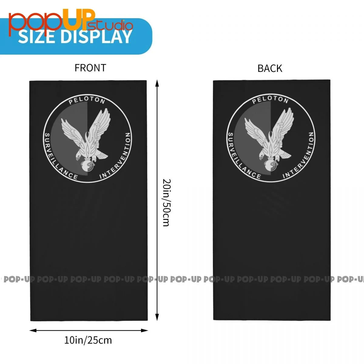 Gendarmerie Psig P-184 Neck Gaiter Bandana Scarf Face Mask