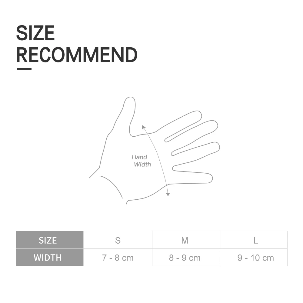 HISERWA Cycling Gloves Bicycle Touch Winter Thermal Fleece Full Motorcycle Gloves Bike Windproof Warm Cycling Bicycle Gloves 6