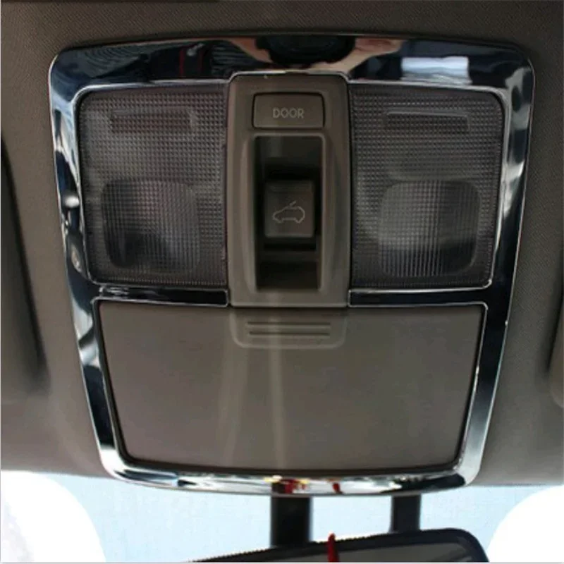 

WELKINRY For Kia Sportage SL 3rd Generation 2010-2019 ABS Chrome Car Roof Top Reading Lamp Light Trim