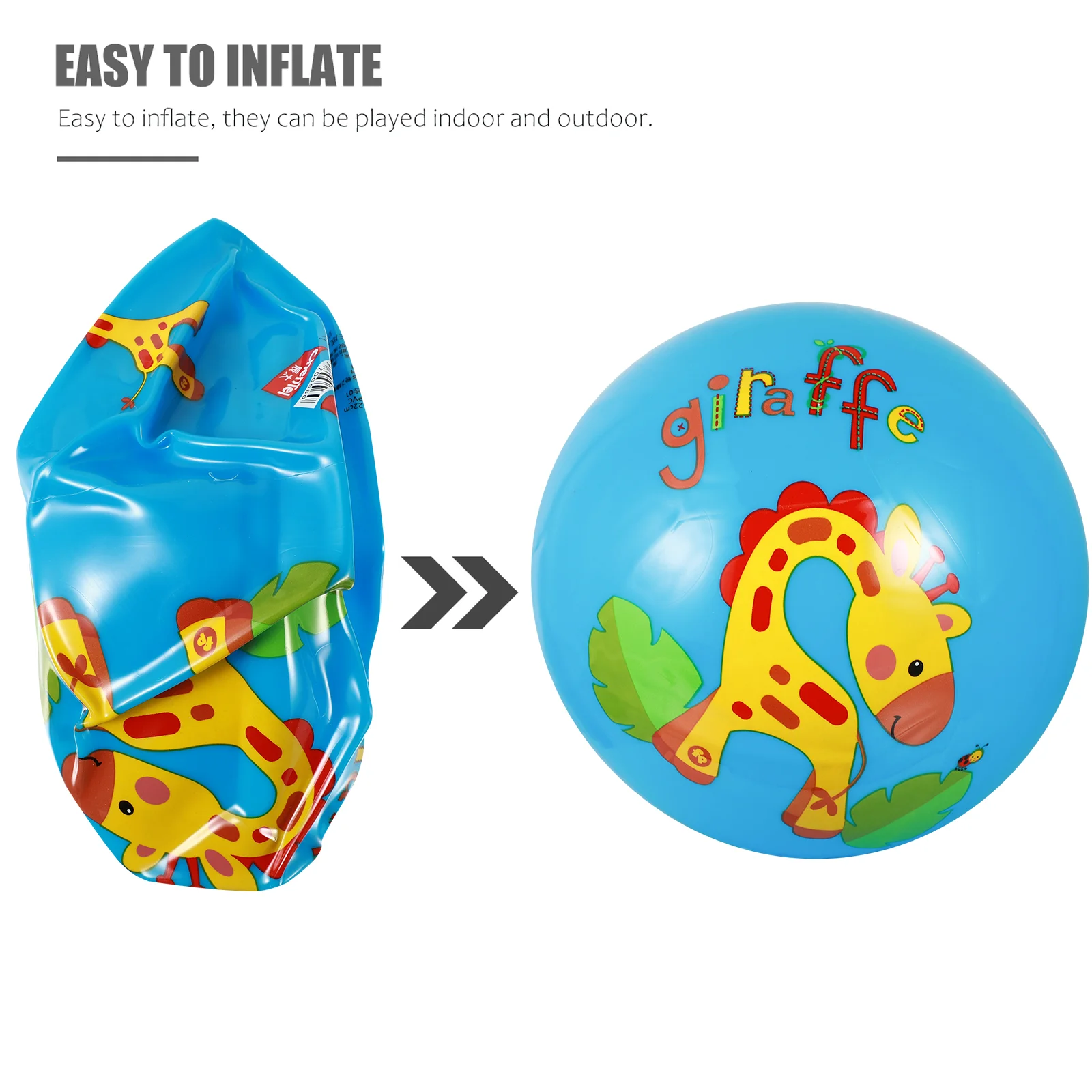 Children's Ball Toy Bouncy Balls Kids Outdoor Activity Gift Toys Playground Heavy for 3