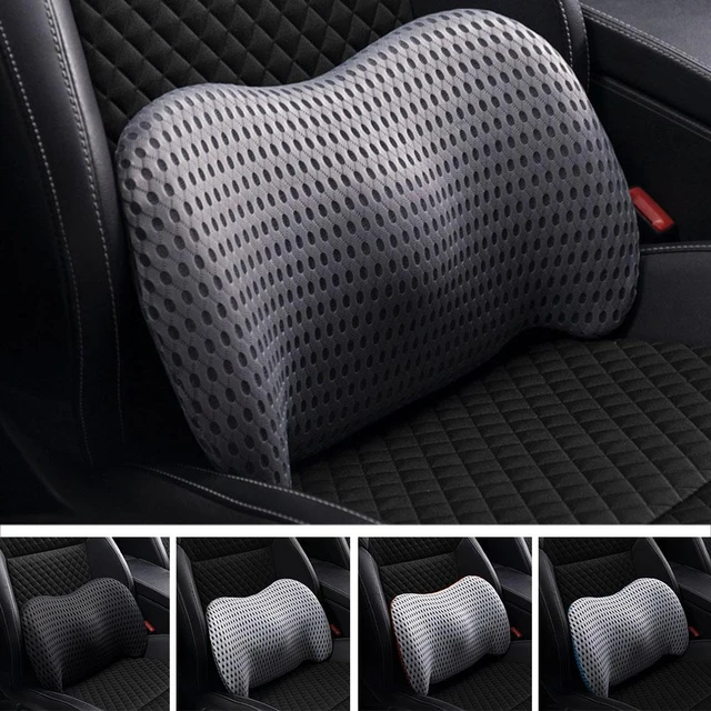 1pc Cartoon Car Lumbar Back Support Pillow For All Seasons, Seat Waist  Cushion For Driver, Car Waist Pad And Back Support