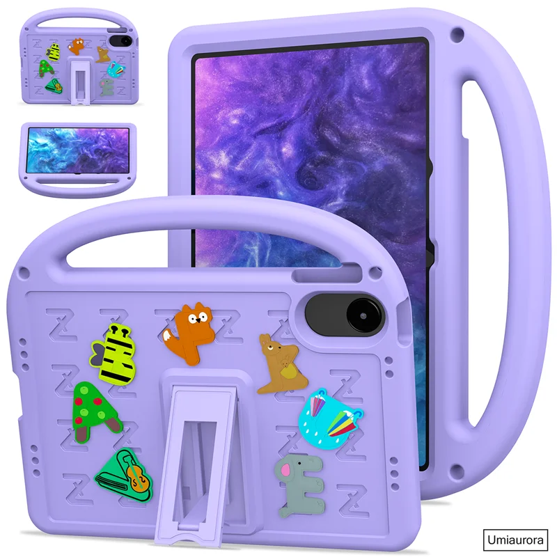 Kids Shockproof EVA Tablet Case with Handle Stand